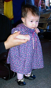 Eva and the standing game, August 16