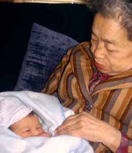 Lau-lay and Eva, April 23