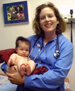 Eva and Dr. Gallegher, August 21