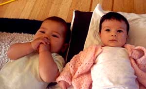 Eva and Zachary-Kai, June 13