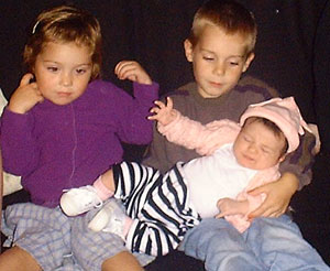 Zoe Evan and Eva, June 24