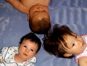 Ellie, Kai, and Eva, June 15