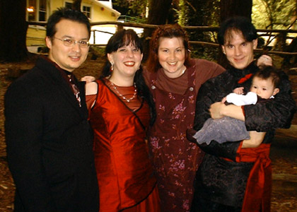Ken, Meg, Heather, Andan, Eva