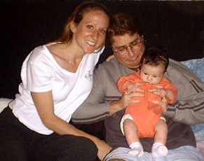 Andrea, Dave and Eva, July 30