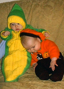 Eva and Ellis, October 31