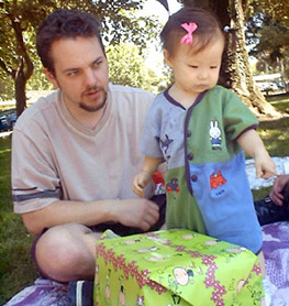 Lee and Ellie, July 8