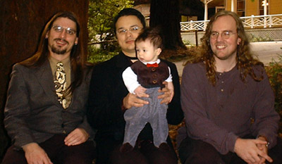 Roger, Ken, Tom, and Eva, July 27
